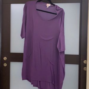 Purple Irma large lularoe shirt
